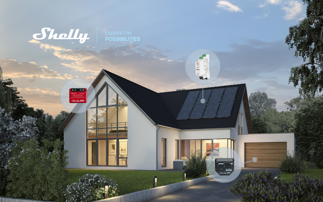 Smartes Zuhause von Shelly