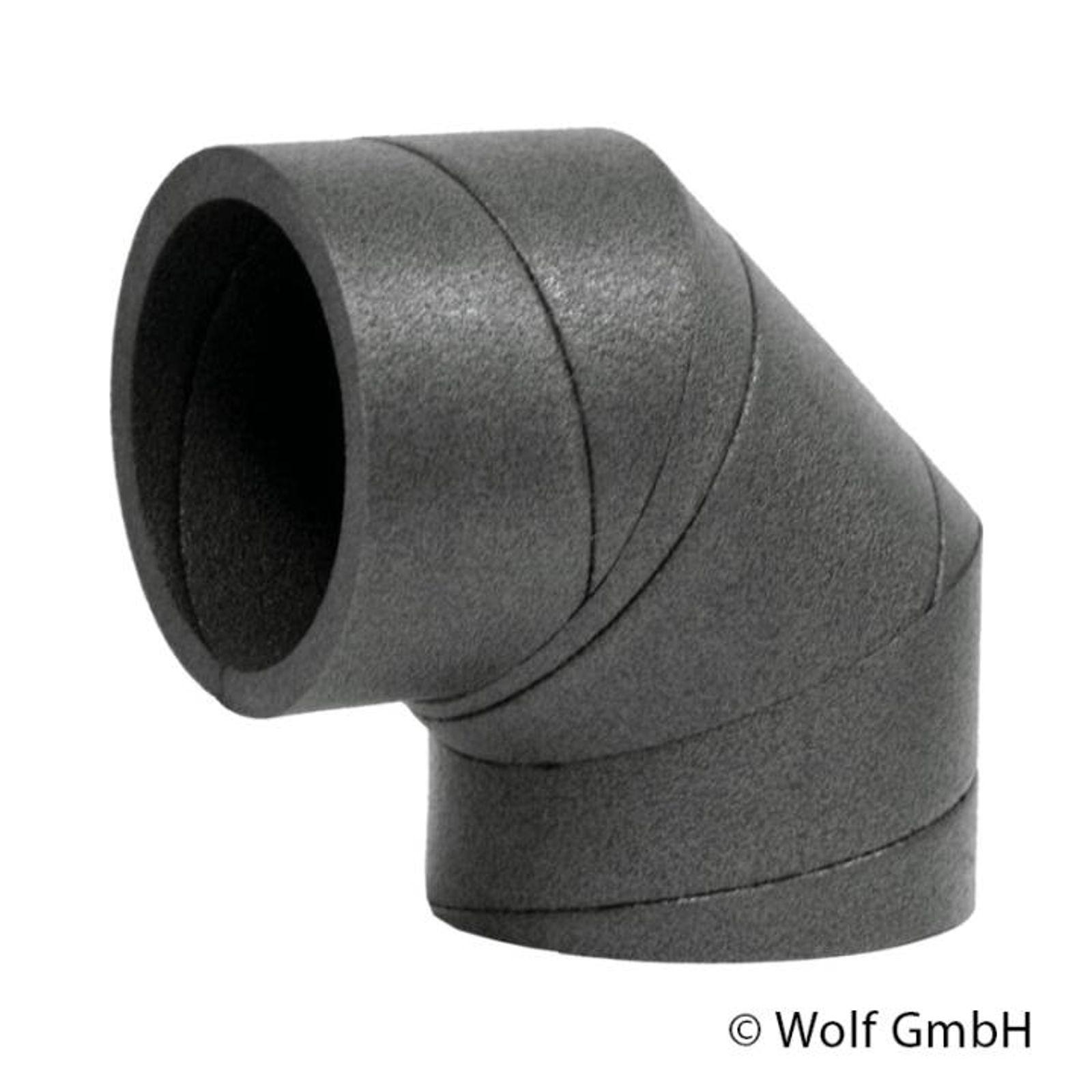 Wolf ISO-Rohrsystem Bogen 90 Grad DN 125