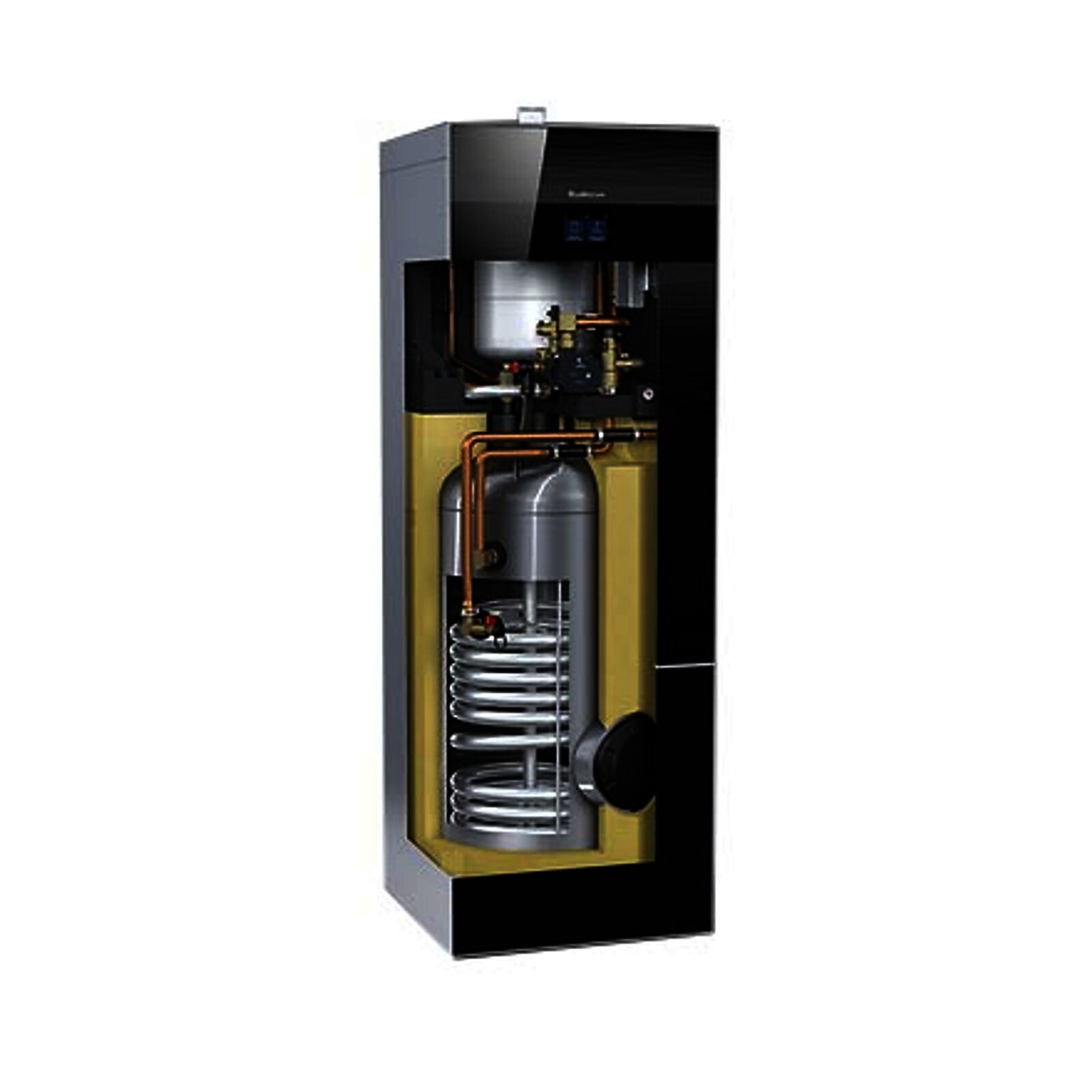 Buderus Luft-Wasser-Wärmepumpe Logaplus M WLW186i-7 AR T180 schwarz