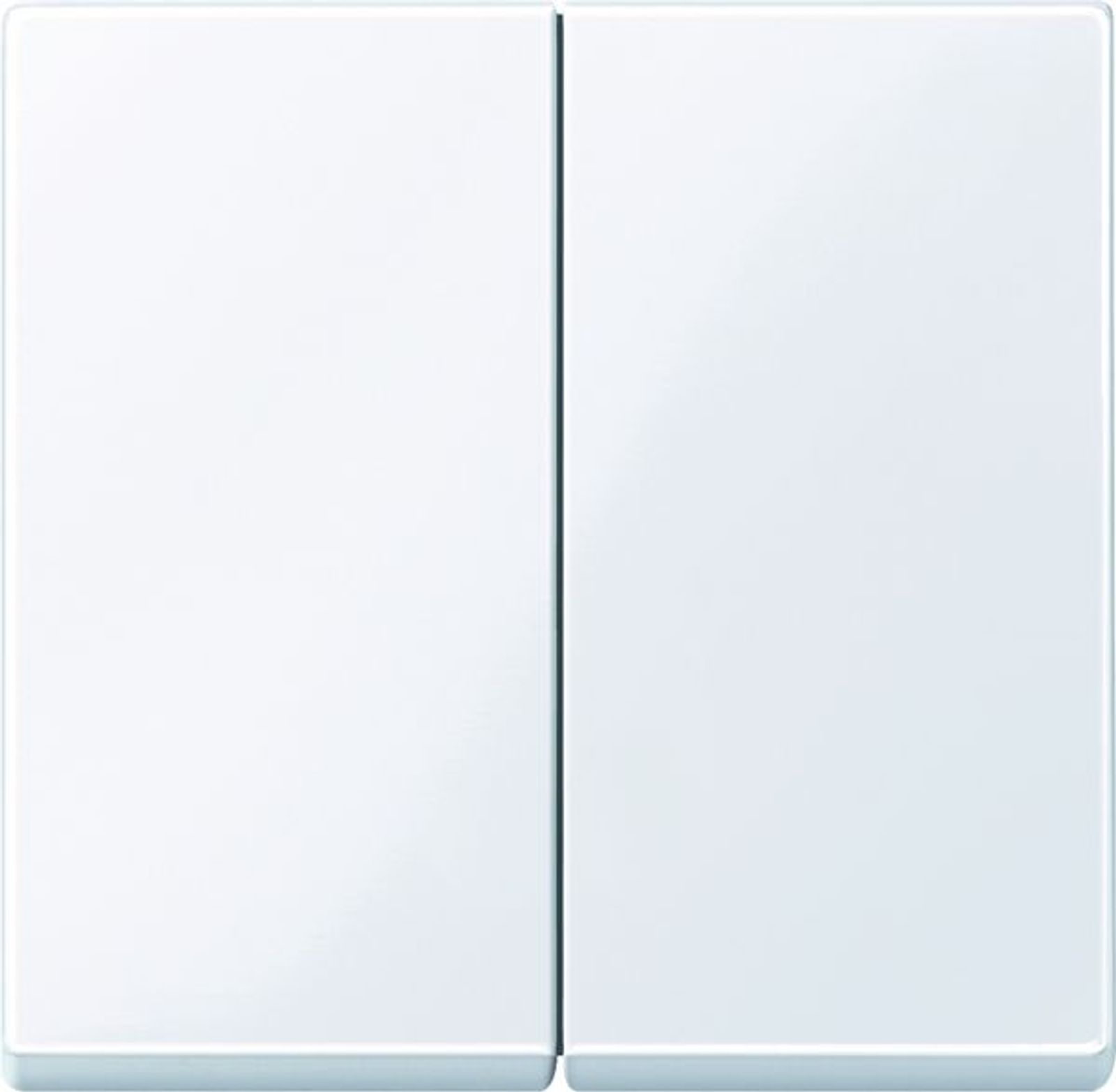 Merten Wippe 2t Schalter aktivweiß glänzend System M 432525 für Bussystem