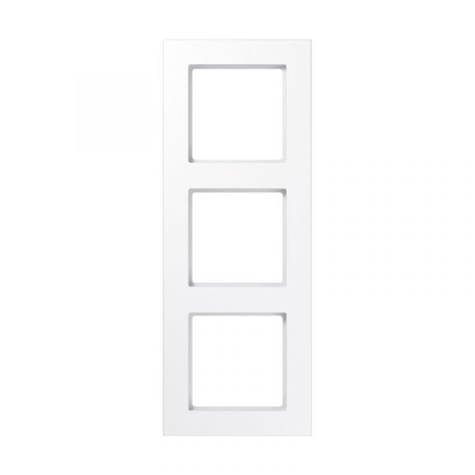 Jung Einbaurahmen 3-fach weiß glänzend Kst für GEB-K A / A 550 A 5583 BF WW