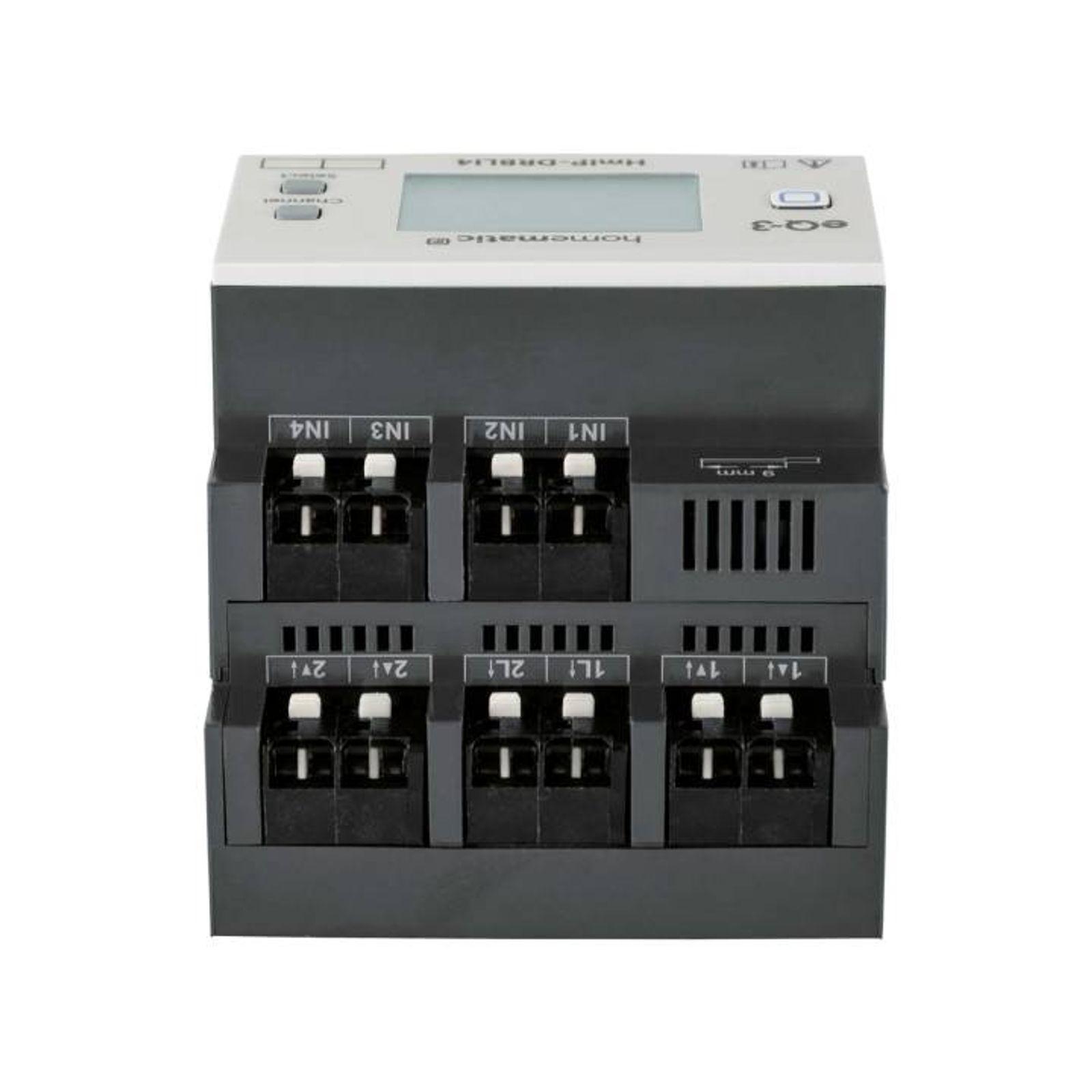 Homematic IP Smart Home Jalousieaktor für Hutschienenmontage - 4-fach HmIP-DRBLI4