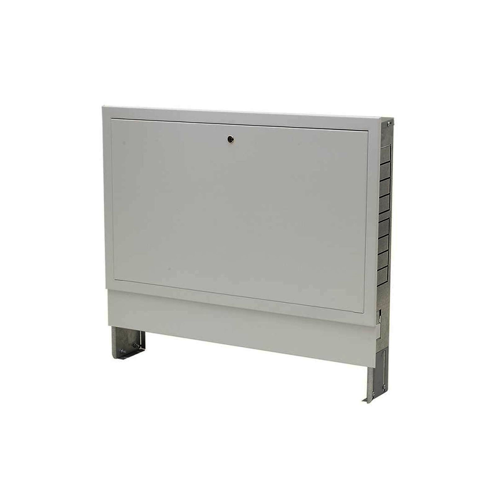 76,8 m² Set Dünnschichtsystem flach 12x2 PE-RT Rohr Raster 10 cm 10 Heizkreise LCD Regler 230 V + Zubehör