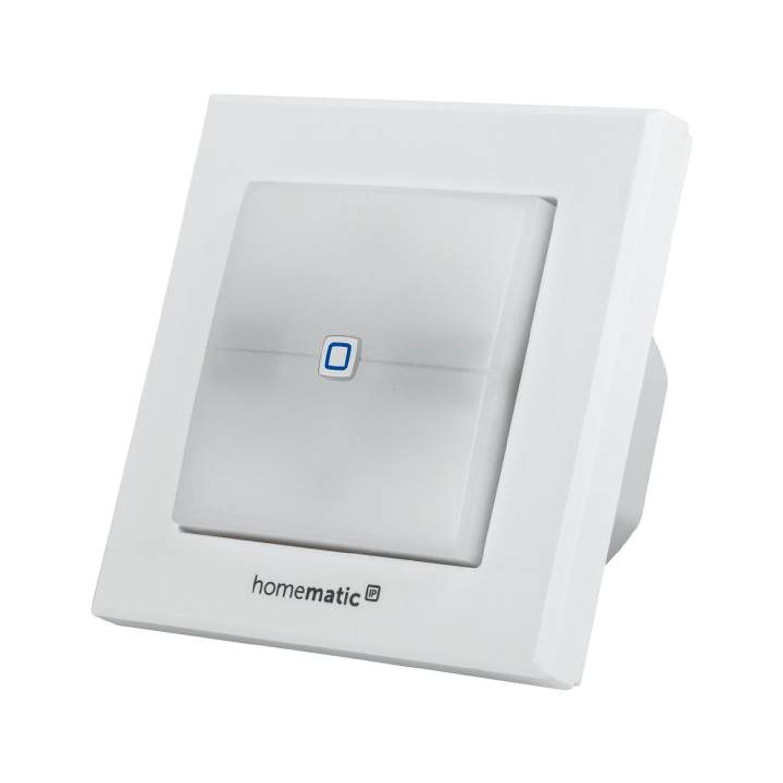 Homematic IP Smart Home Schaltaktor für Markenschalter mit Signalleuchte HmIP-BSL