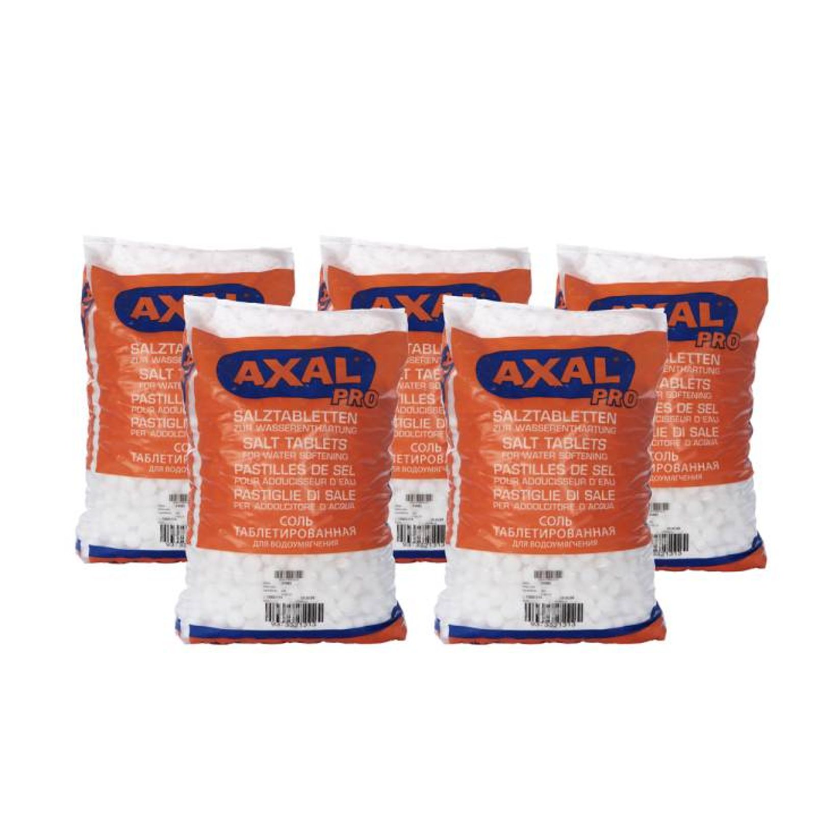 Regeneriersalz 5 x 25 kg Salztabletten für Enthärtungsanlagen