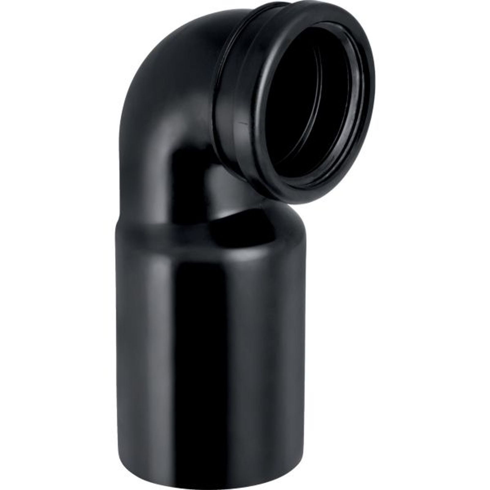 Geberit PE Anschlussbogen 90Gr für Wand-WC mit Erweiterung d110 90