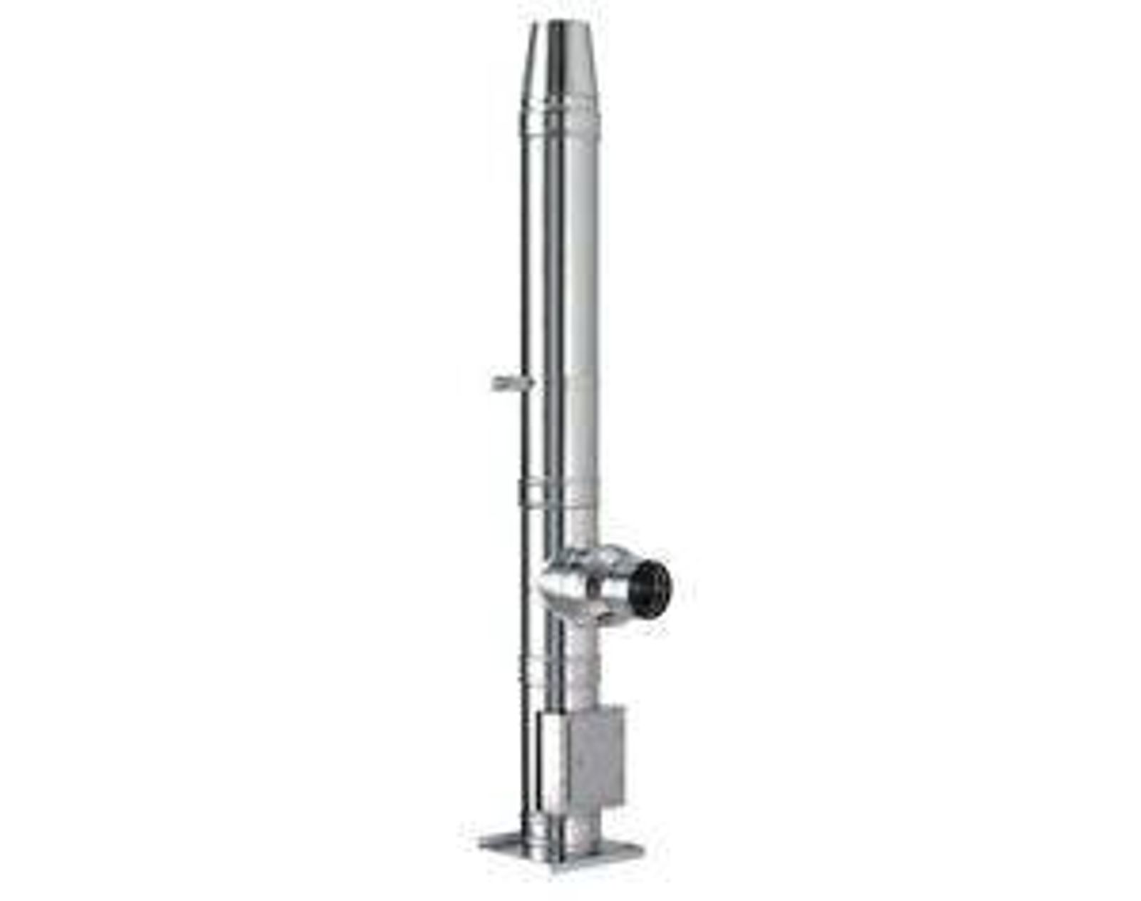Schornstein Bodenmontage 7 m Set Edelstahl DW DN 130