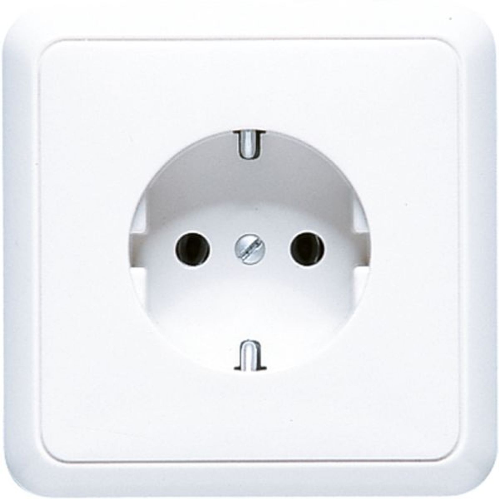 Jung Steckdose 1-fach alpinweiß glänzend UP IP20 CD 5520 WW