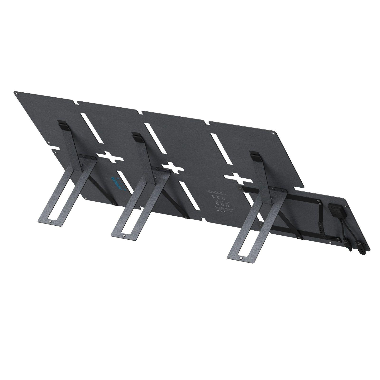 Anker SOLIX C300X DC + PS60 Set – Tragbare Powerstation mit 60W Solarpanel