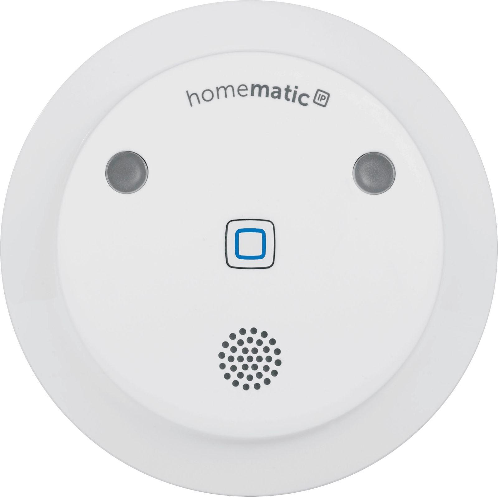 Homematic IP Smart Home Rauchmelder Set 3 Zimmer + Alarm