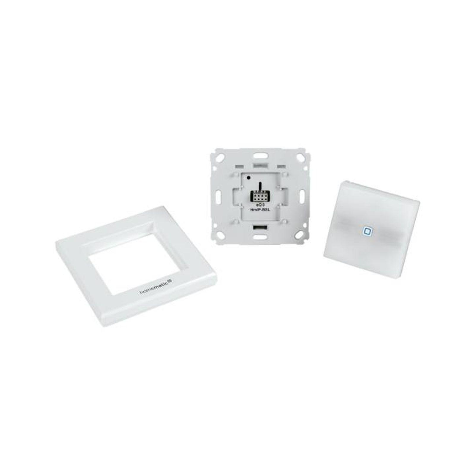 Homematic IP Smart Home Schaltaktor für Markenschalter mit Signalleuchte HmIP-BSL