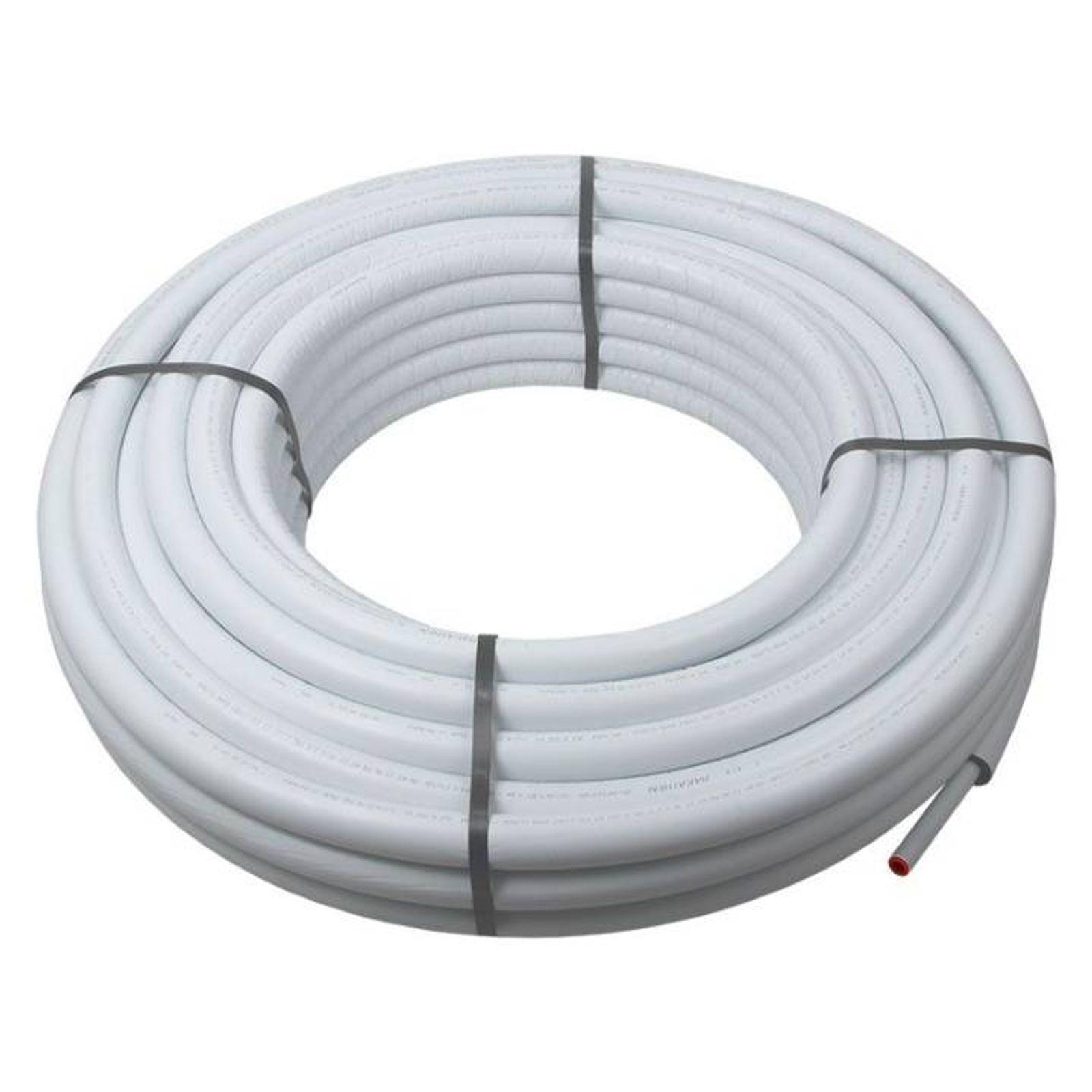 Alu-Verbundrohr 16 x 2 mm mit 13 mm PE-Isolierung, 50 m - Rolle