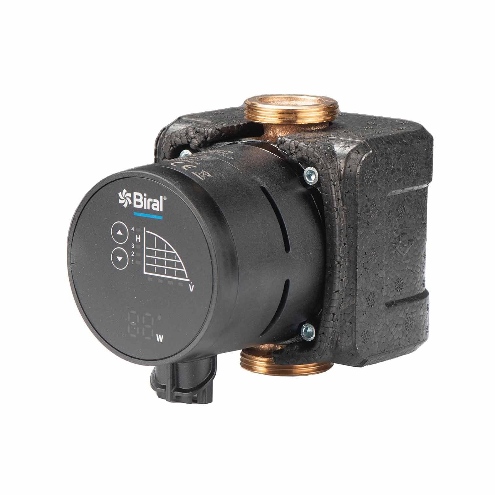 Biral Trinkwasser-Umwälzpumpe CompAX 20-4 120 BLUE mit Wärmedämmschale