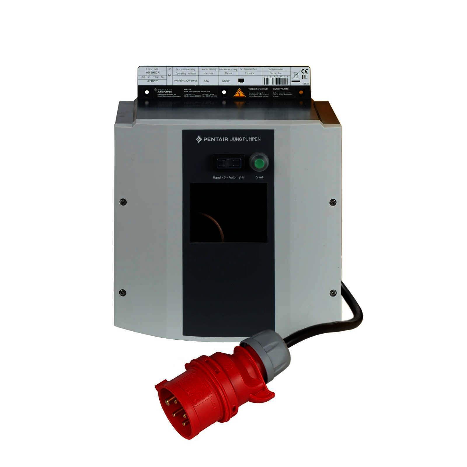 Jung Pumpen Fäkalienhebeanlage COMPLI 400 (400V) mit montierter Rückschlagklappe R80