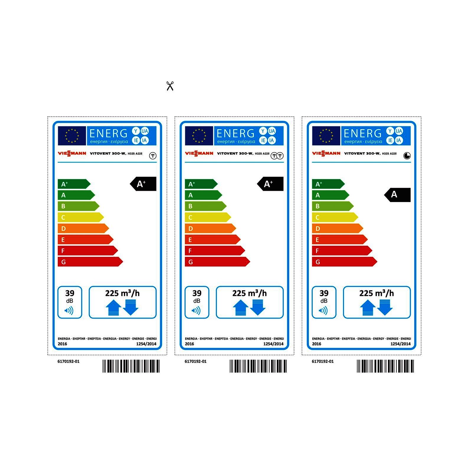 VIESSMANN Vitovent 300-W, Typ H32S A225 (R) Zentrales Wohnungslüftungs-System