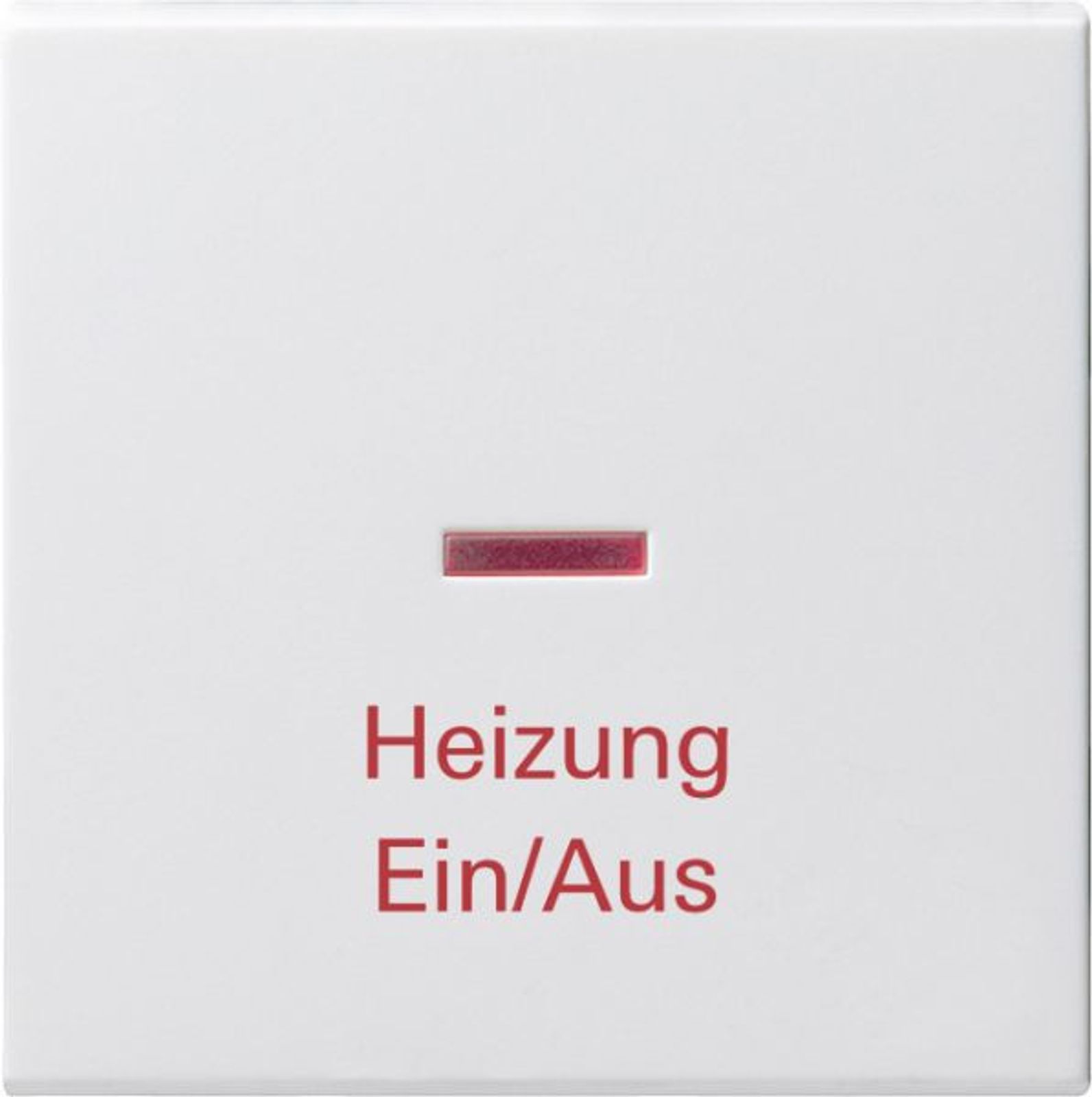 Gira Kontrollwippe Schalter reinweiß glänzend System 55 067803 HeizNot