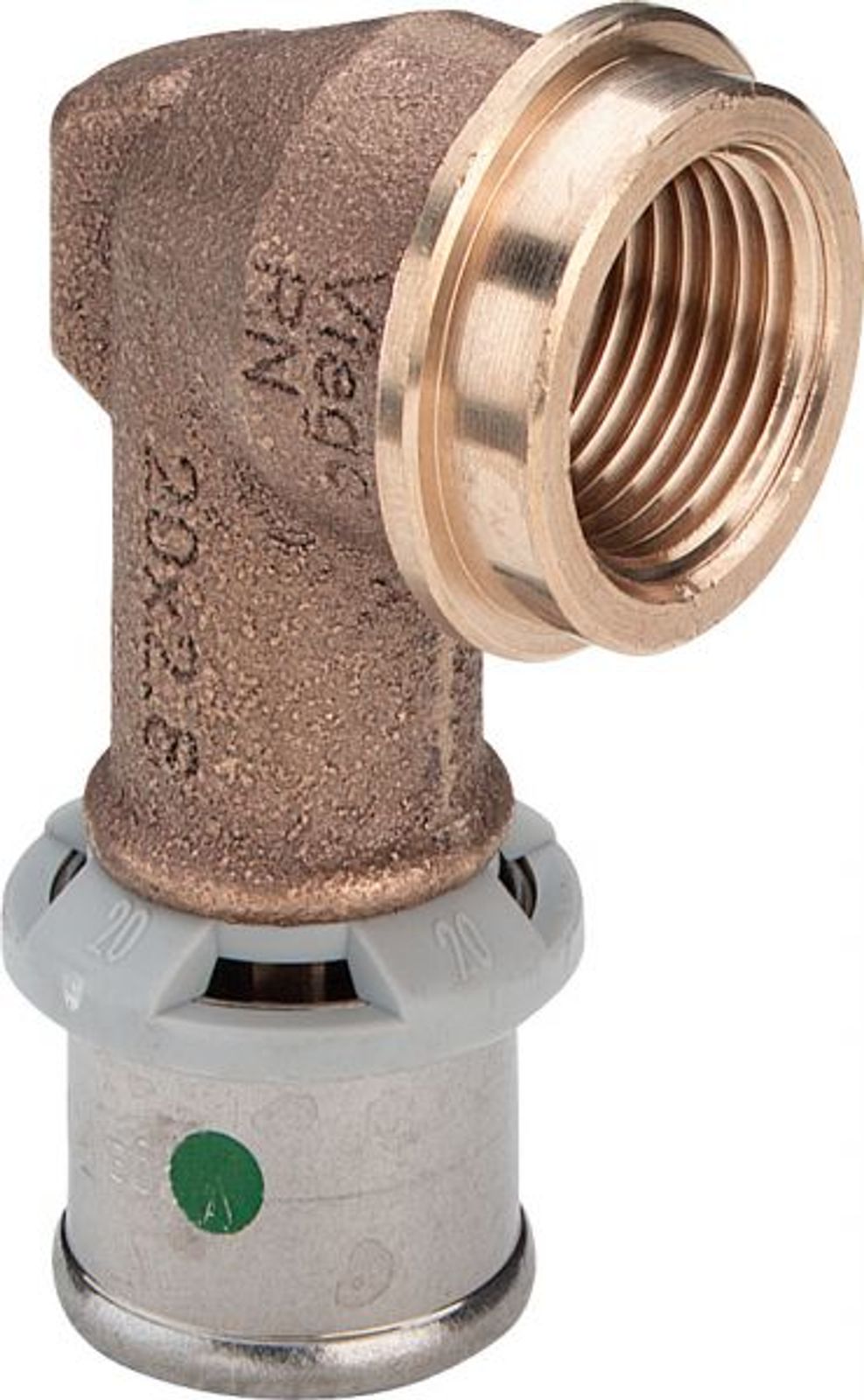 Pressfitting Viega Sanfix P 2114.11 Winkel 20mm x 3/4" IG