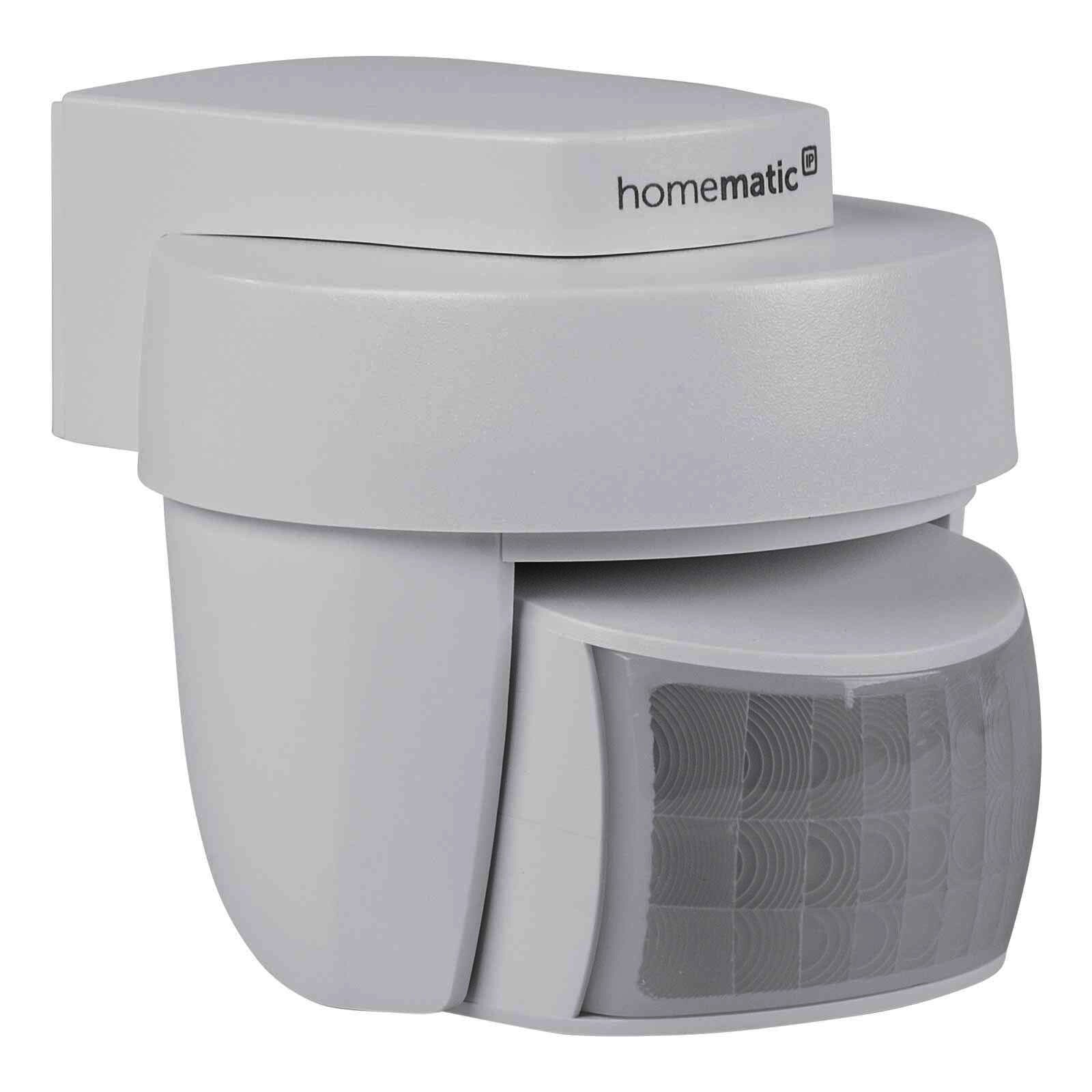 Homematic IP Smart Home Bewegungsmelder HmIP-SMO-2 mit Dämmerungssensor - außen, weiß