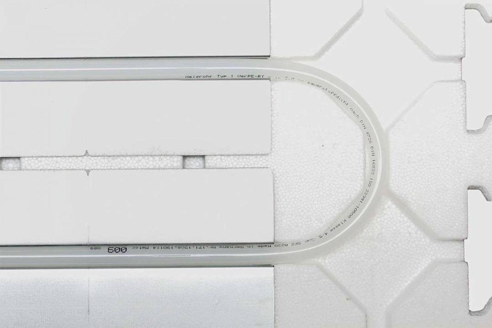 50 Stück Wärmeleitbleche mit Sollbruchstelle für Fußbodenheizung