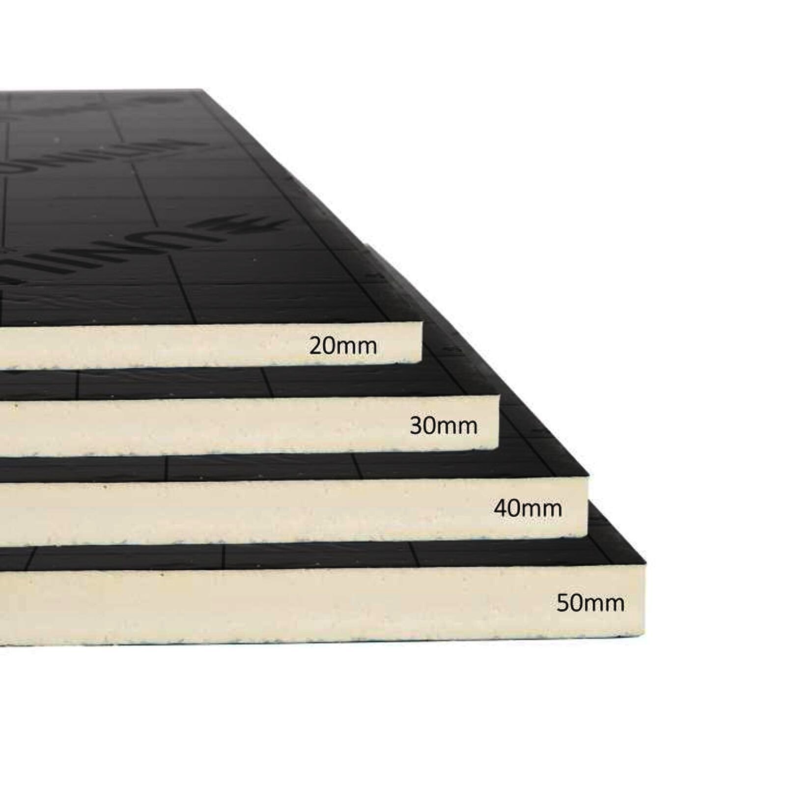 Zusatzdämmung 40 mm Polyurethan (PUR) WLS 023 (8,64 m²)