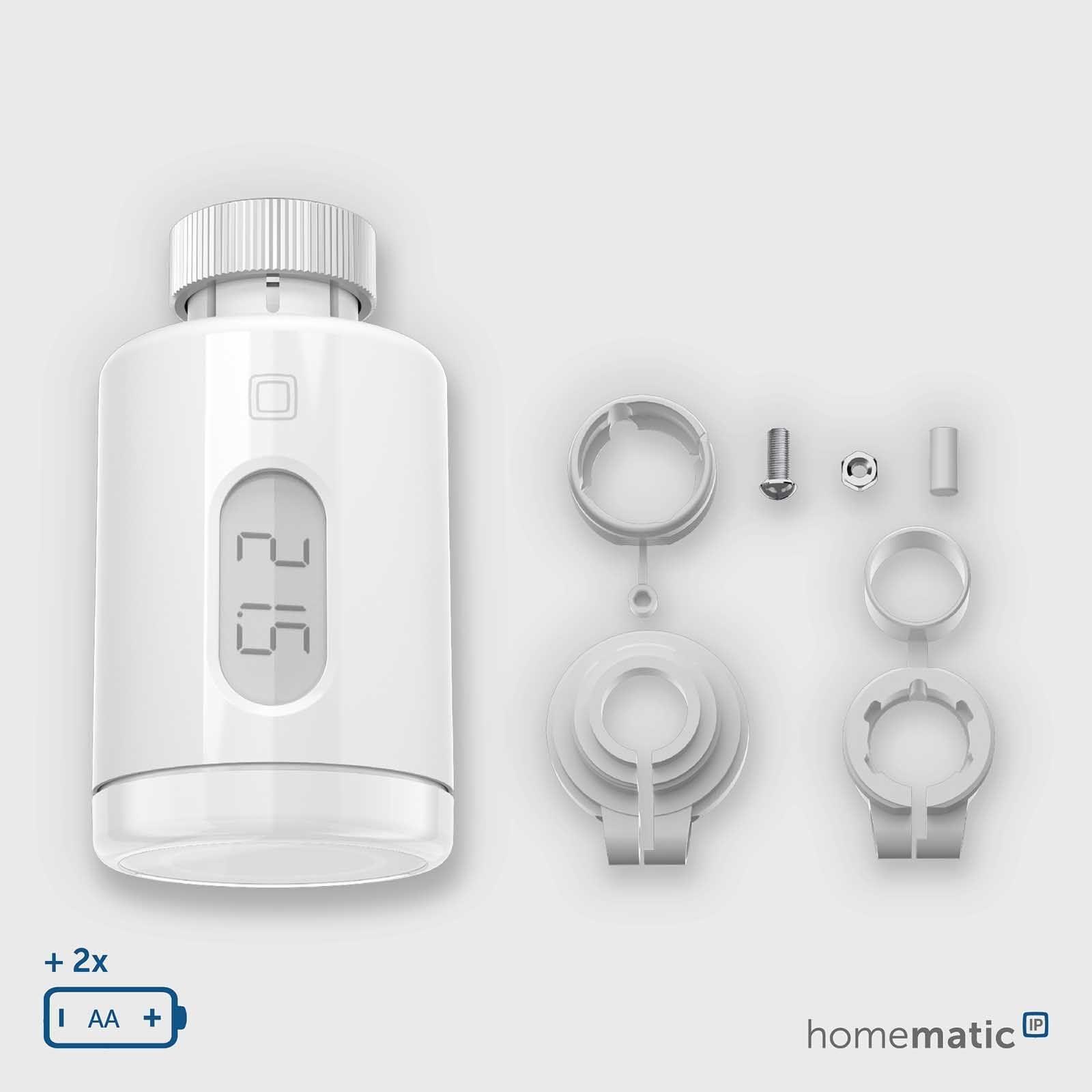Homematic IP Smart Home Heizkörperthermostat pure HmIP-eTRV-3