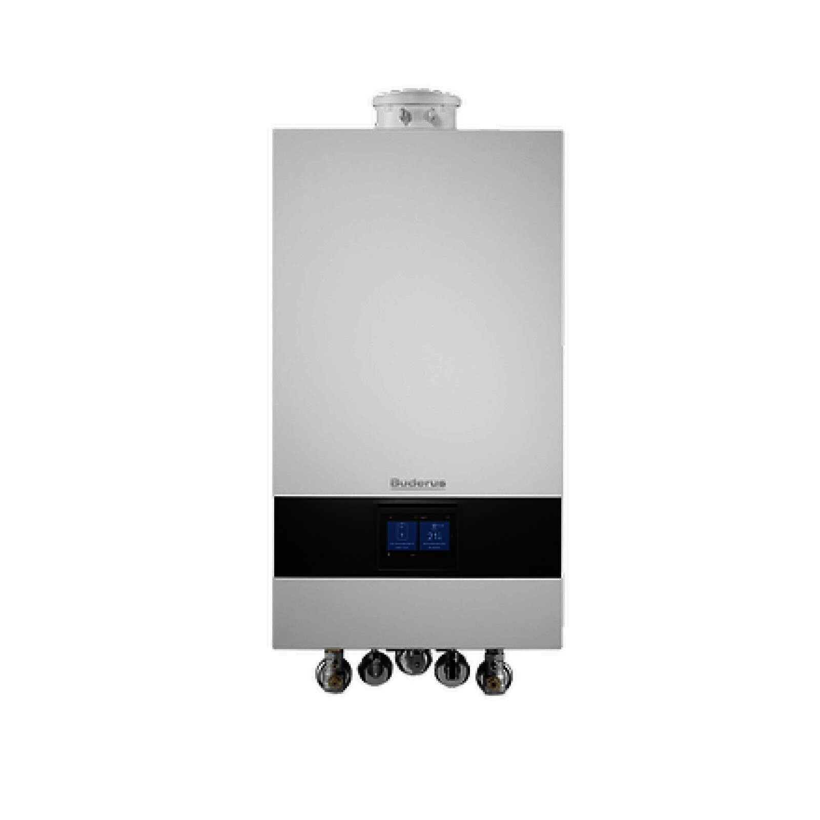 Buderus Gas-Brennwert Logaplus-Paket W22S GB172i.2 25kW H-Gas Bedieneinheit BC400 mit MAG und Anschlusszubehör