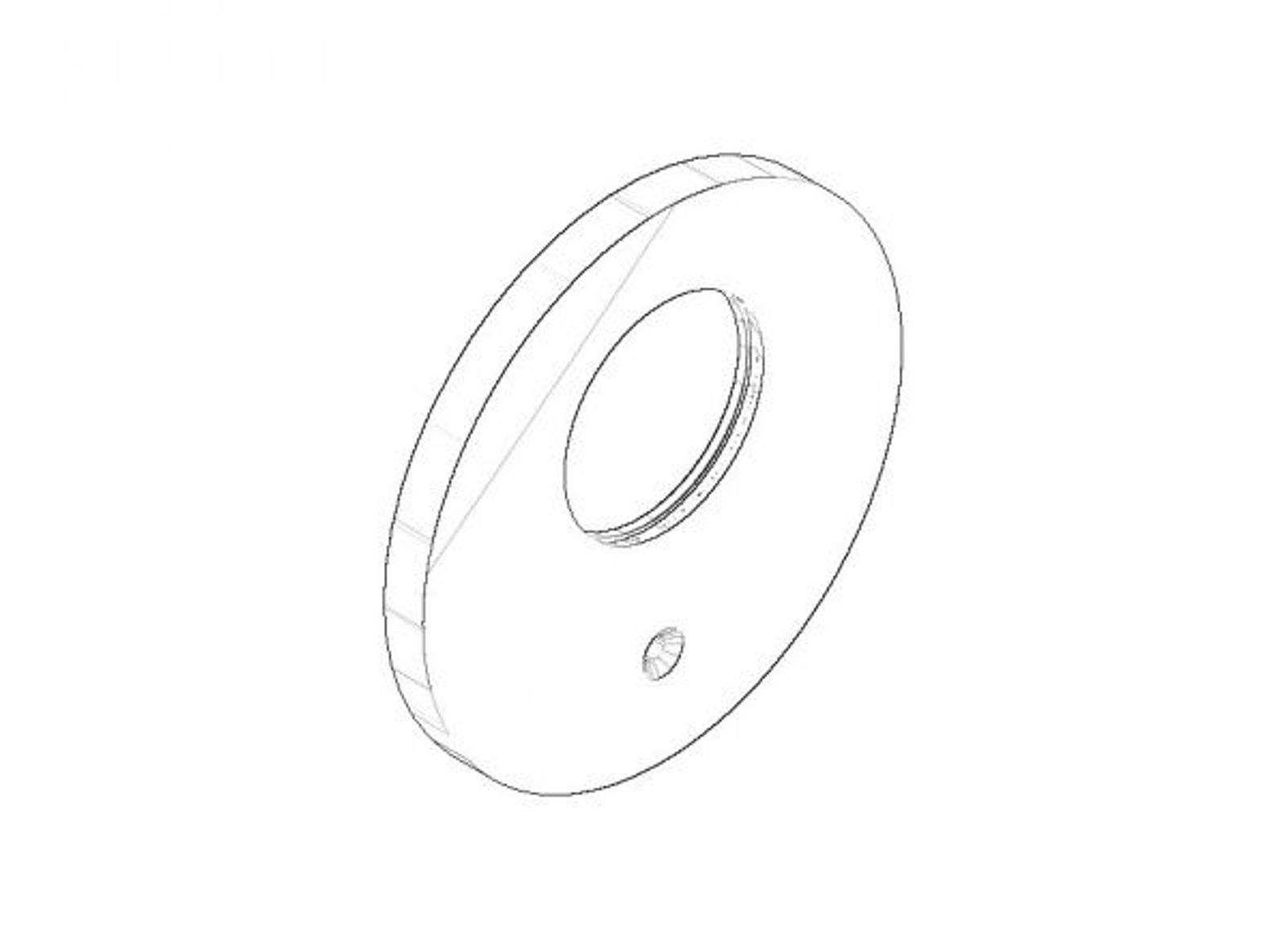 Dornbracht Rosette Ersatzteile 091102065 chrom