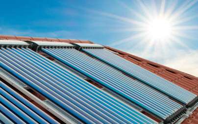 Solarthermie auf dem Dach