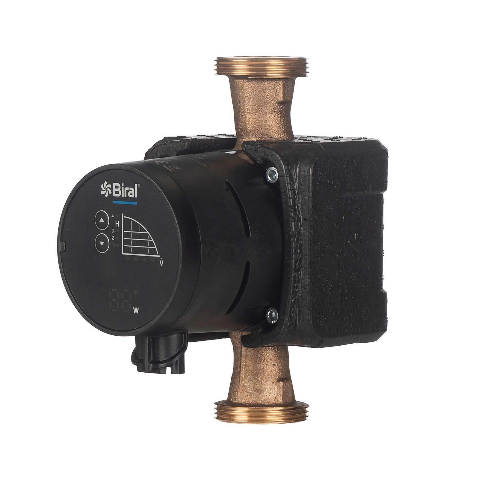 Biral Trinkwasser-Umwälzpumpe CompAX 25-6 180 BLUE mit Wärmedämmschale
