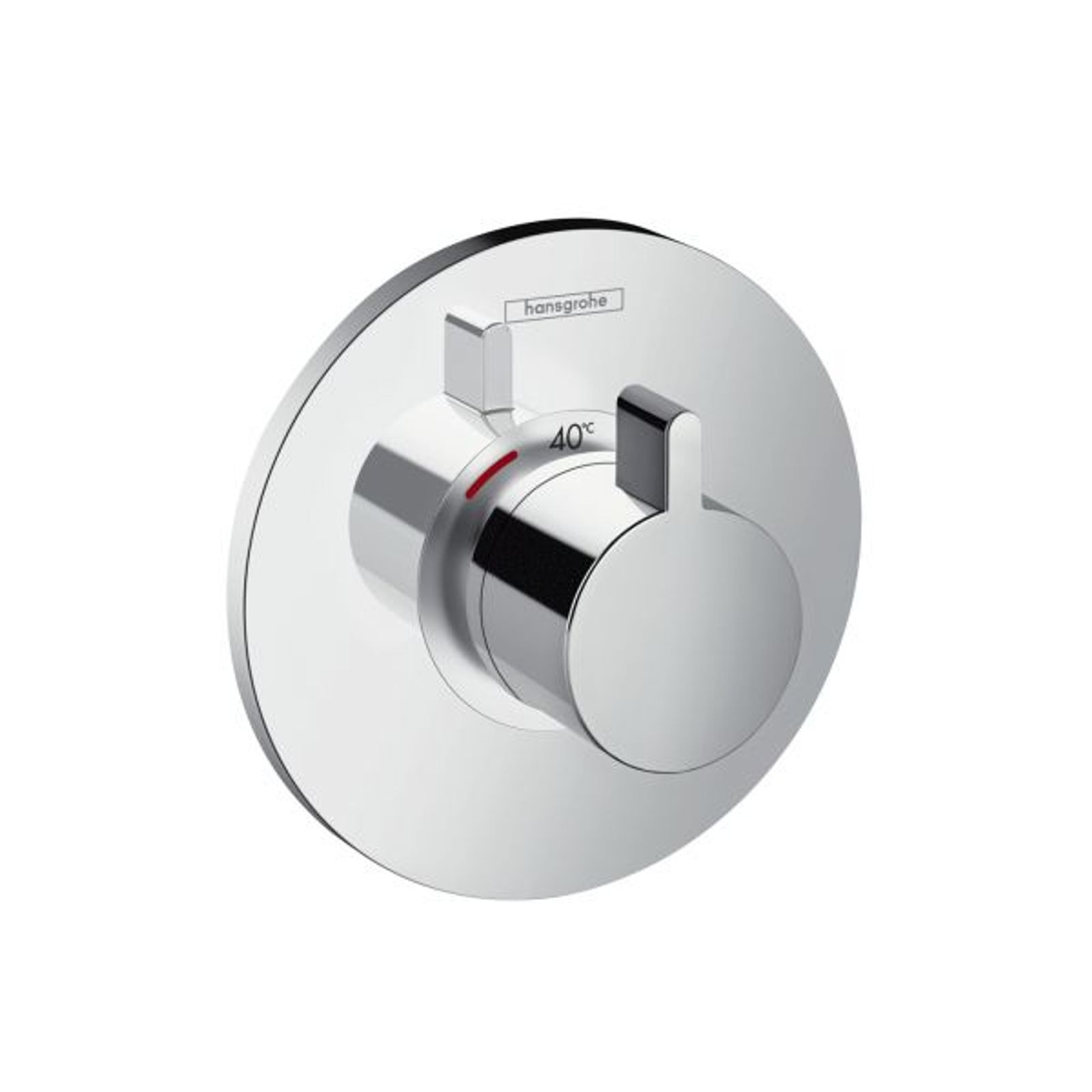 hansgrohe Thermostat Unterputz Ecostat S Highflow Fertigset chrom