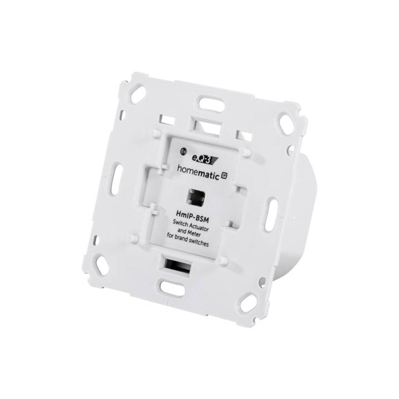 Homematic IP Smart Home Schalt-Mess-Aktor für Markenschalter HmIP-BSM