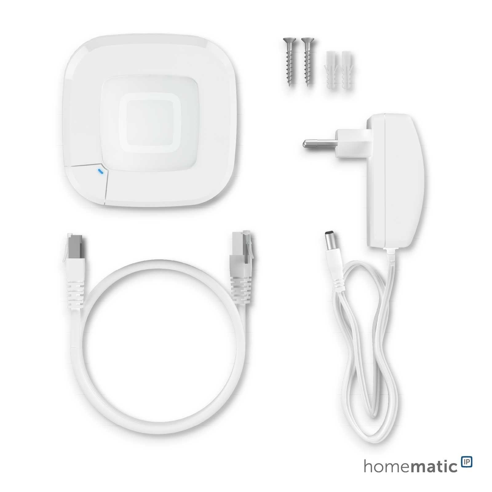 Homematic IP Smart Home Starter Set Heizen – Access Point 2 & 2x Heizkörperthermostat HmIP-eTRV-2