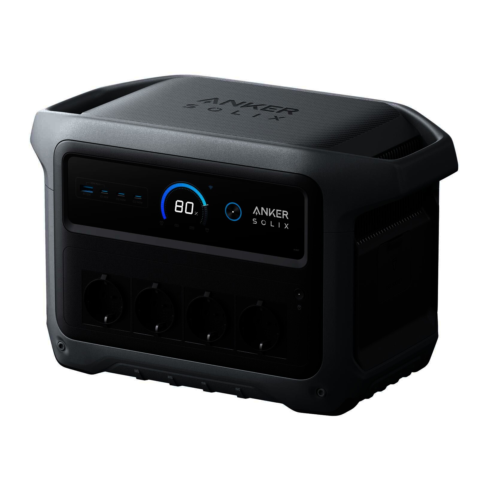 Anker SOLIX C1000 Gen2 + PS200 Set – Tragbare Powerstation mit 200W Solarpanel