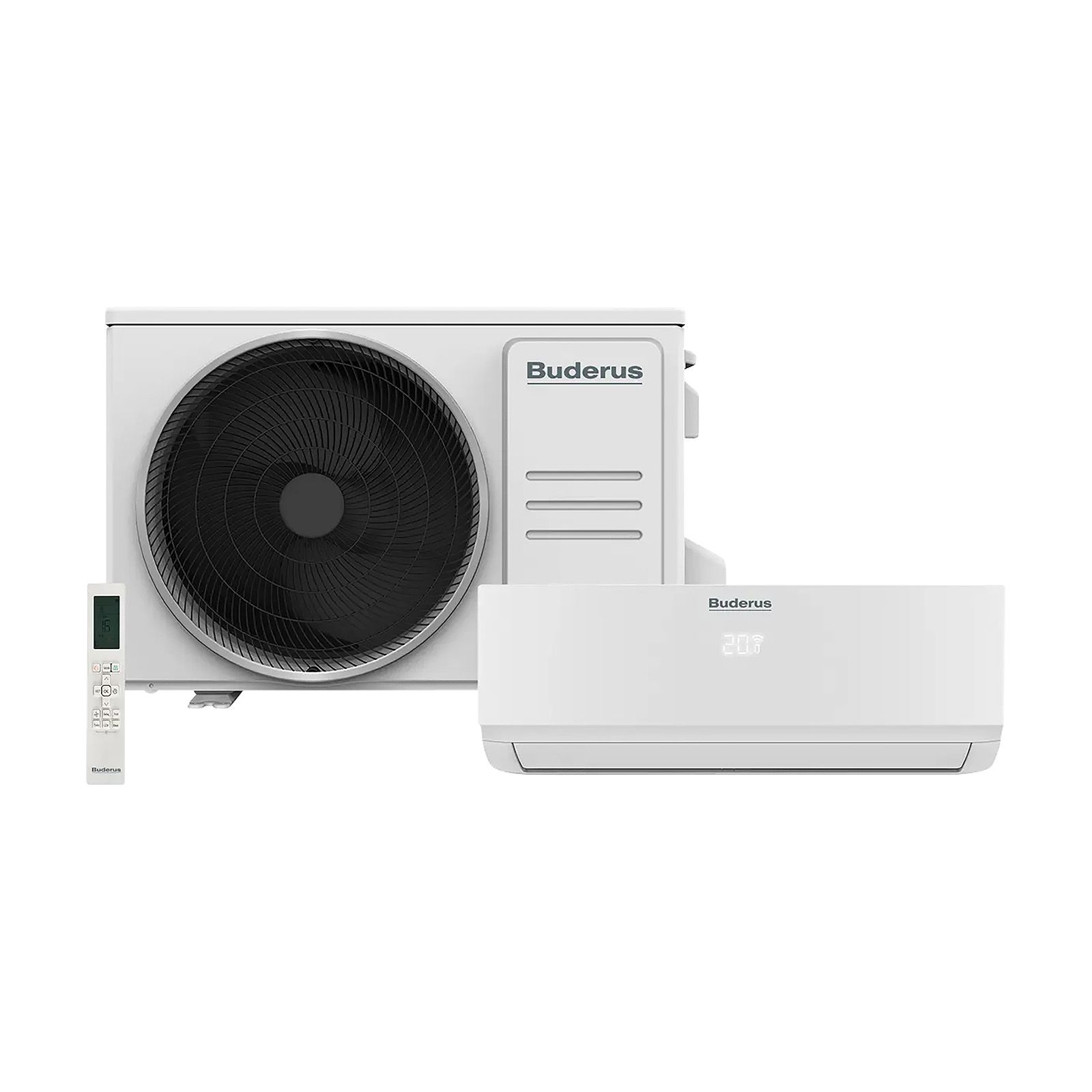 Buderus Logacool Singlesplit-Klimagerät-Set AC166i.2 2,6 kW