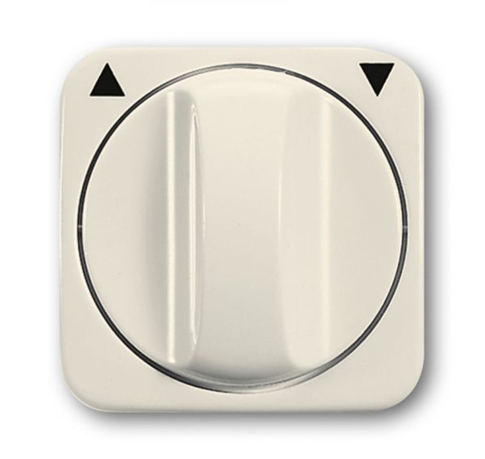 Busch-Jaeger 2542 DR-212 Zentralscheibe mit Drehgriff, mit Aufdruck