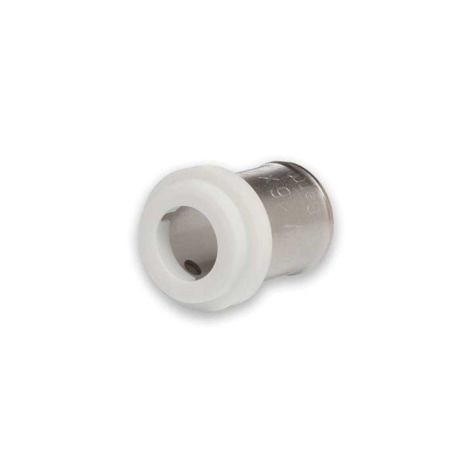 Selfio-Press Aluverbund Pressfitting  Hülse Edelstahl 16 x 2 mm TH + U Kontur DVGW