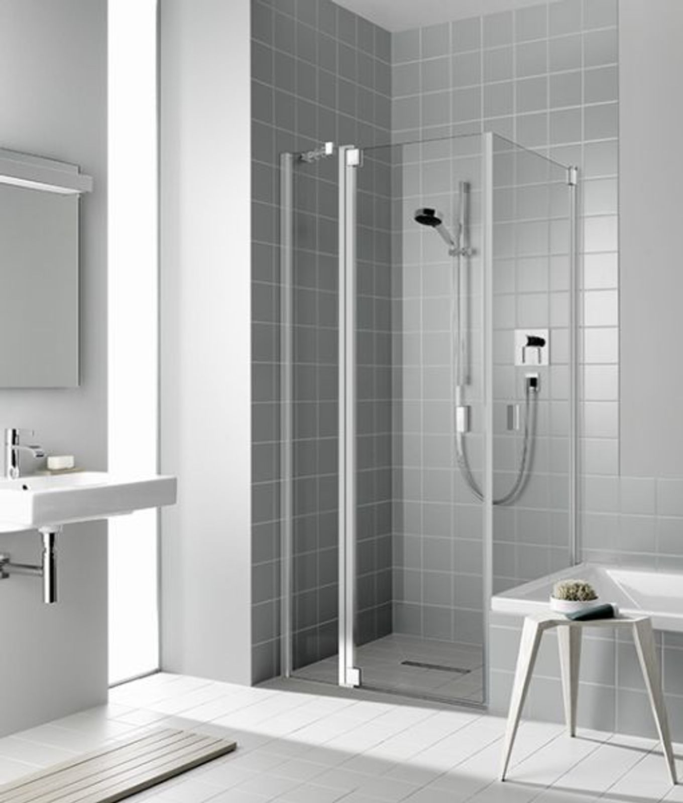 Kermi Pendeltür RAYA 1NR 1200x2000 mm BV 1170-1200 SIMG ESG klar
