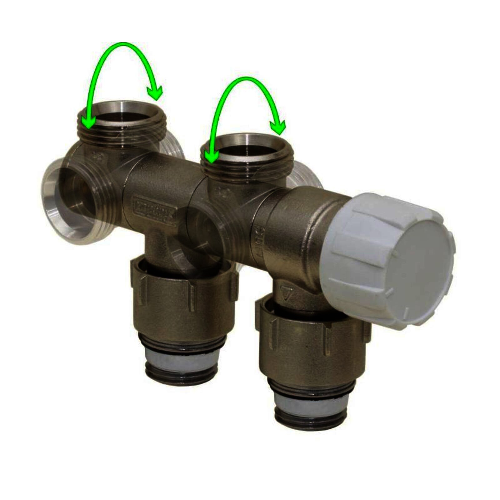 Simplex Anschlussarmatur / Multiblock