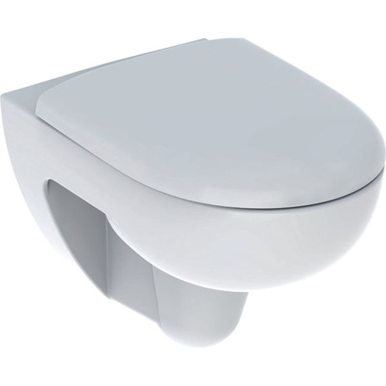Geberit Renova Wand-WC Tiefspüler 500801001 Rimfree inkl. WC-Sitz weiss