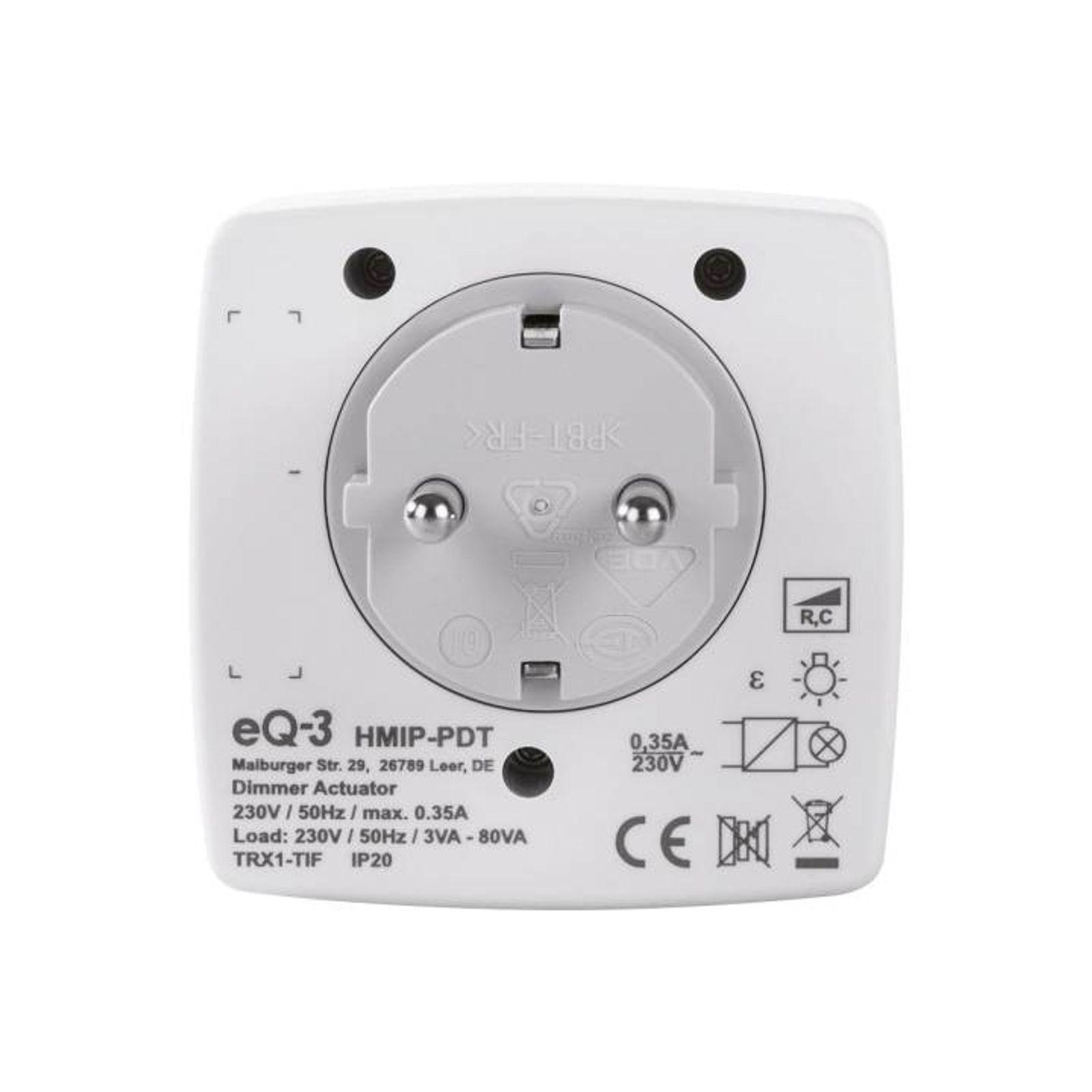 Homematic IP Smart Home Dimmer-Steckdose - Phasenabschnitt HmIP-PDT