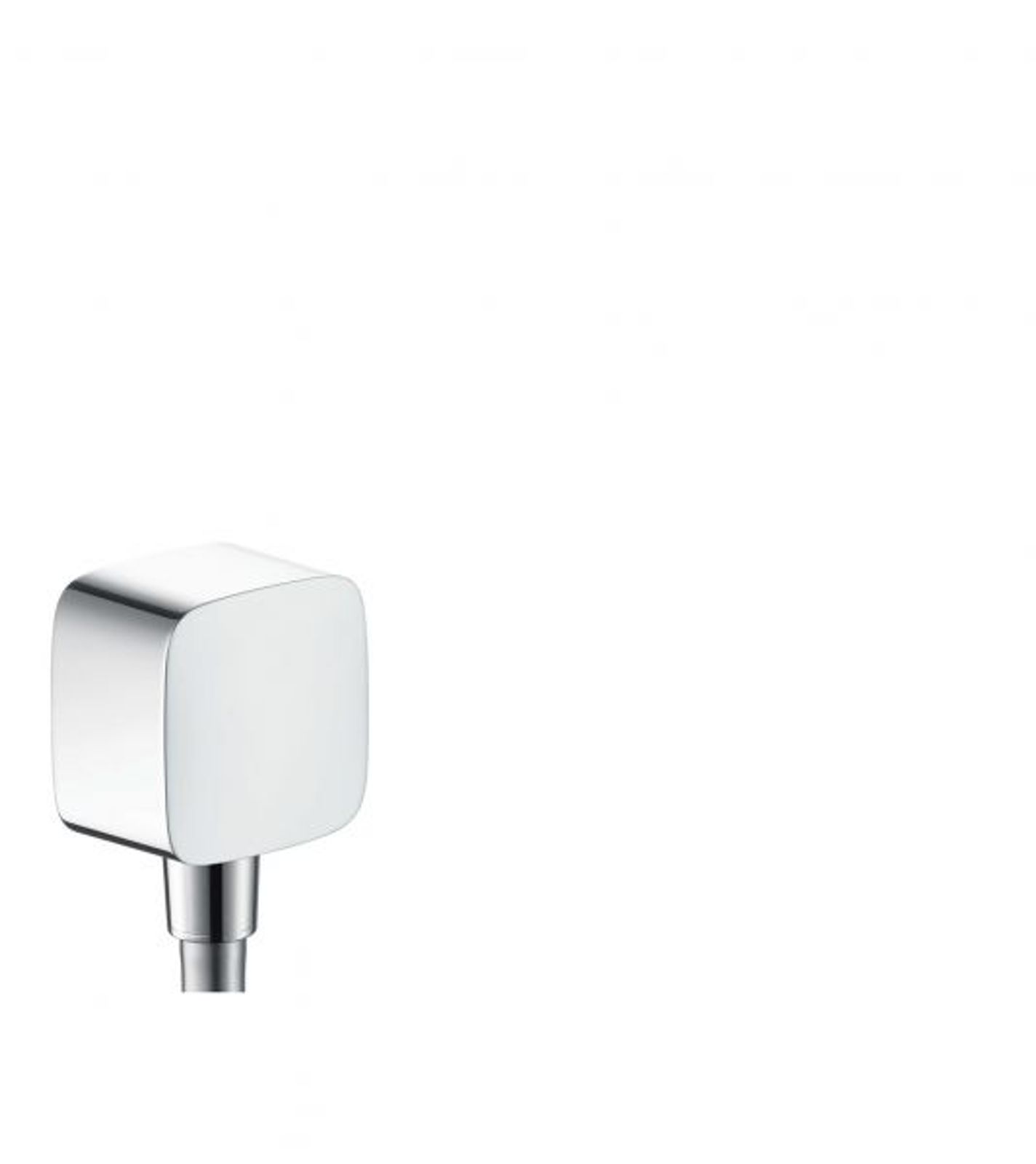 hansgrohe Schlauchanschluss DN15 Fixfit E mit Rückflussverhinderer chrom