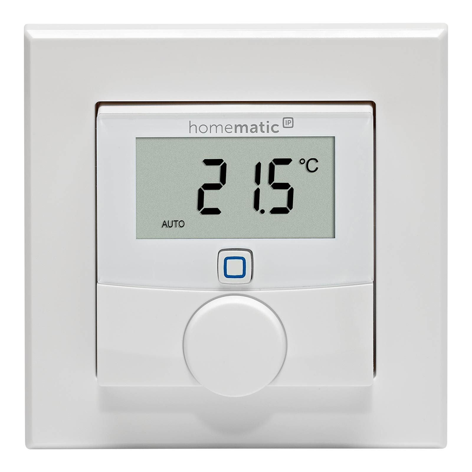 Homematic IP Smart Home Wandthermostat HmIP-WTH-2 mit Luftfeuchtigkeitssensor