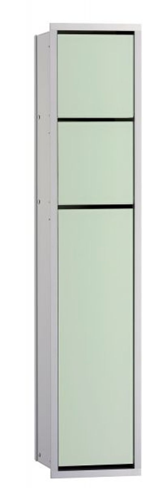 Emco Bad asis 150 WC-Modul Unterputz, 809 mm, chrom/optiwhite