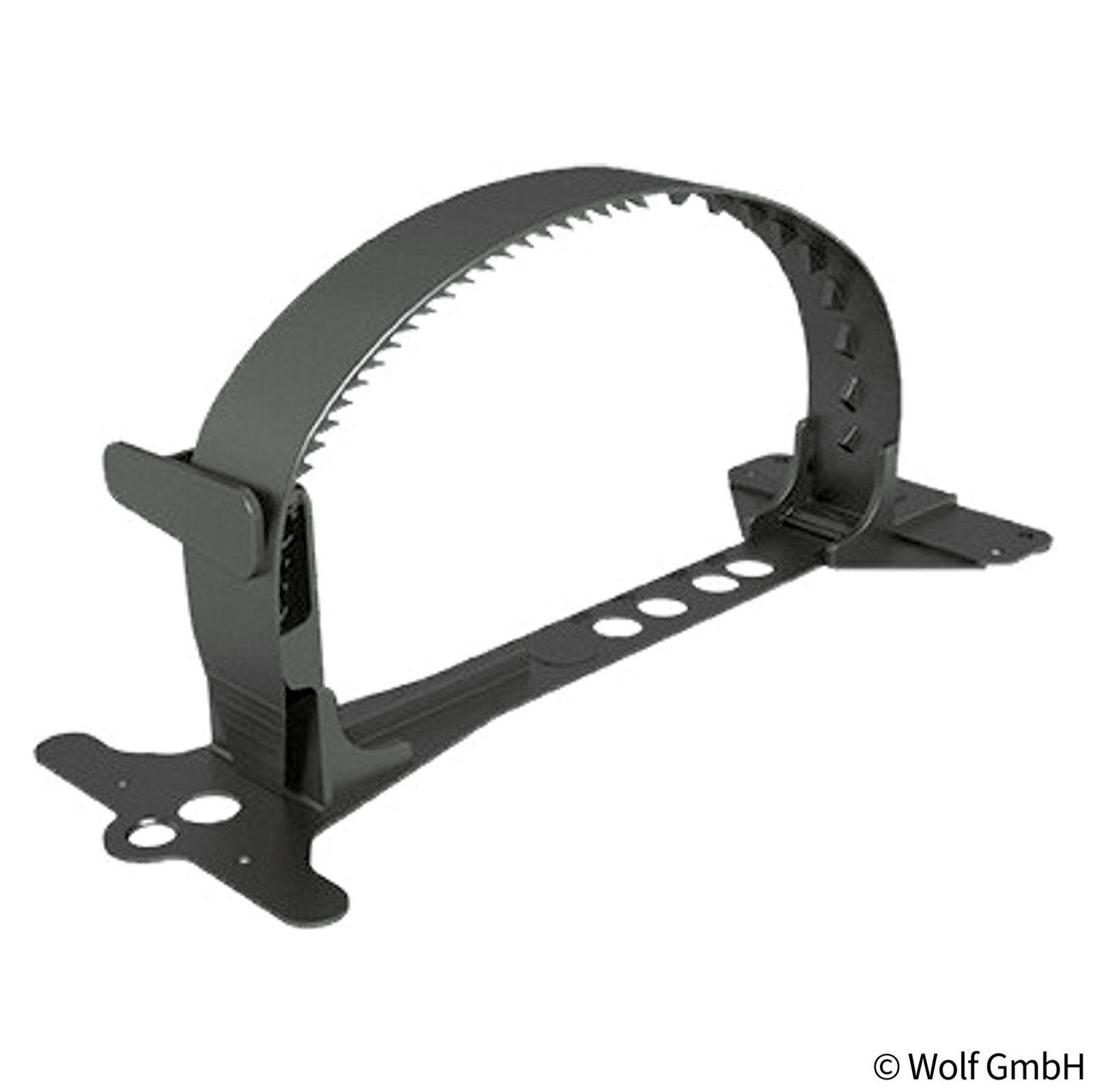 Wolf Universalschelle für 50x100, 50x140, DN63, DN63/75 Lüftungsrohre, 10 Stück