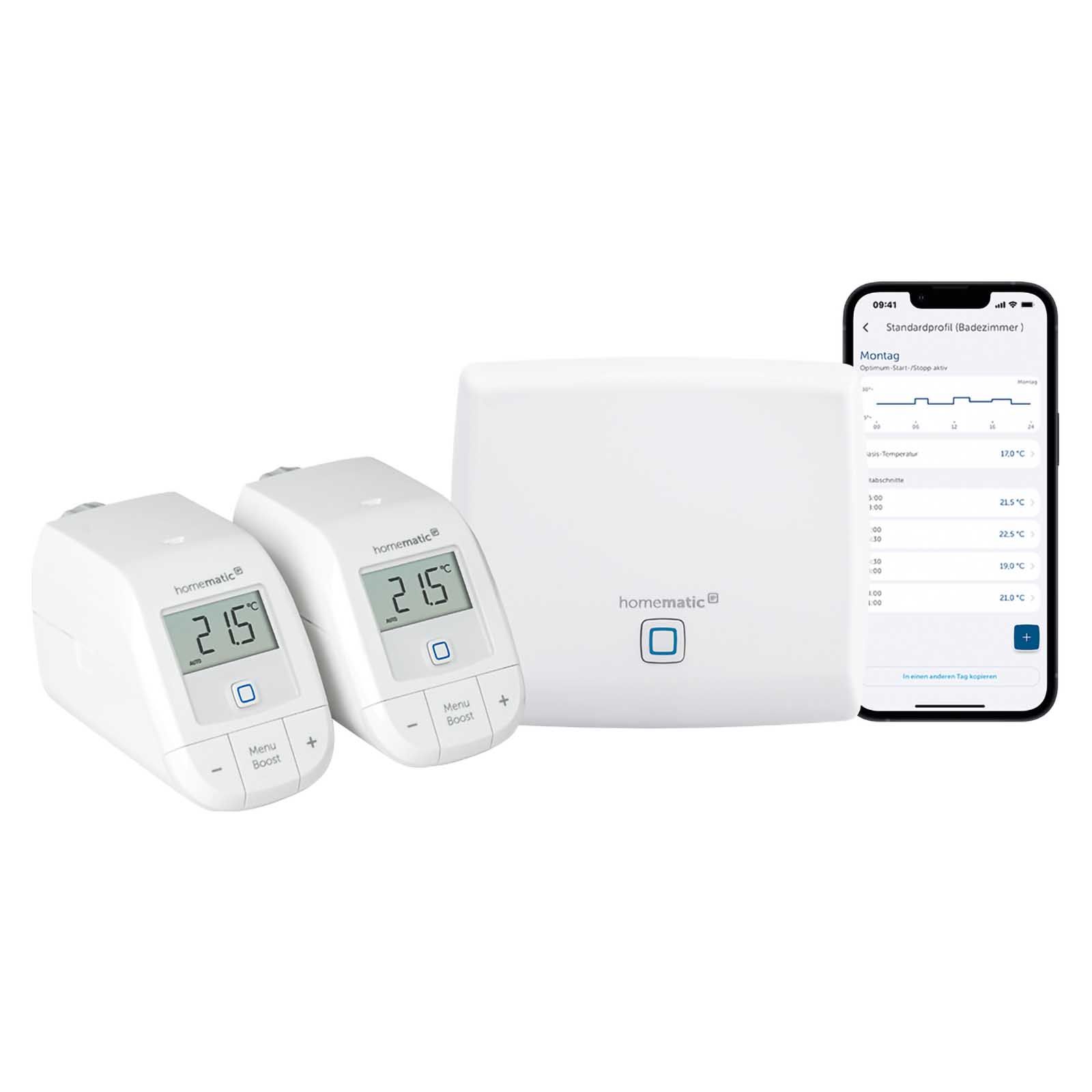 Homematic IP Smart Home Starter Set Heizen HmIP-SK16-2