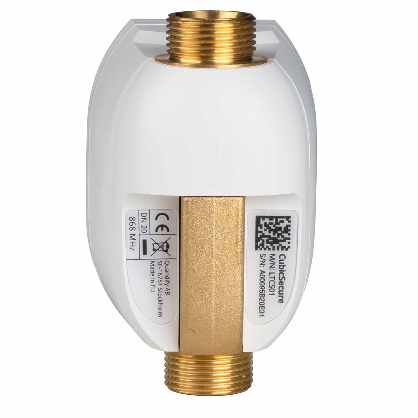 Quandify CubicSecure - Intelligentes automatisches Ultraschall-Wasserabsperrventil