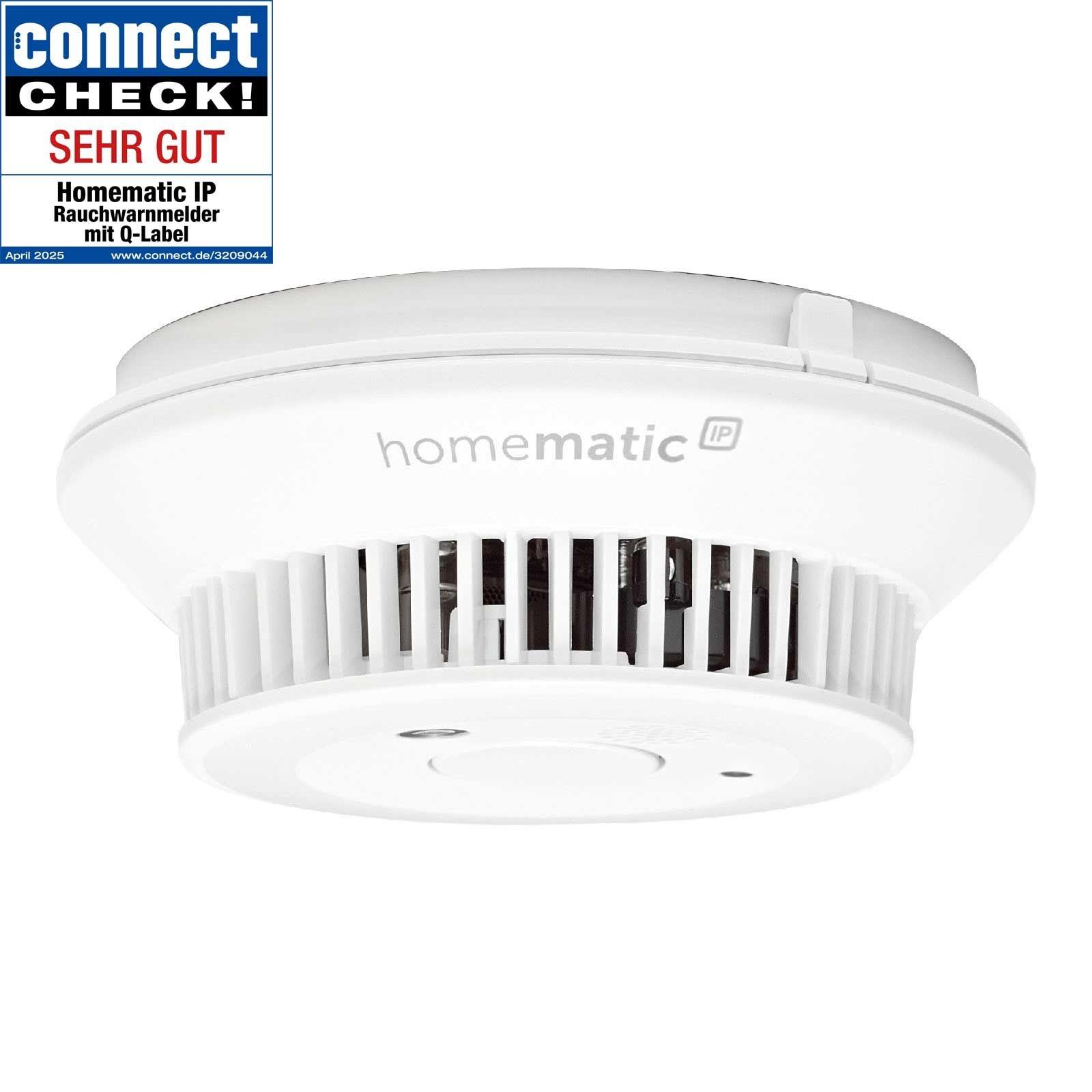 Homematic IP Smart Home Rauchmelder Set 3 Zimmer + Alarm