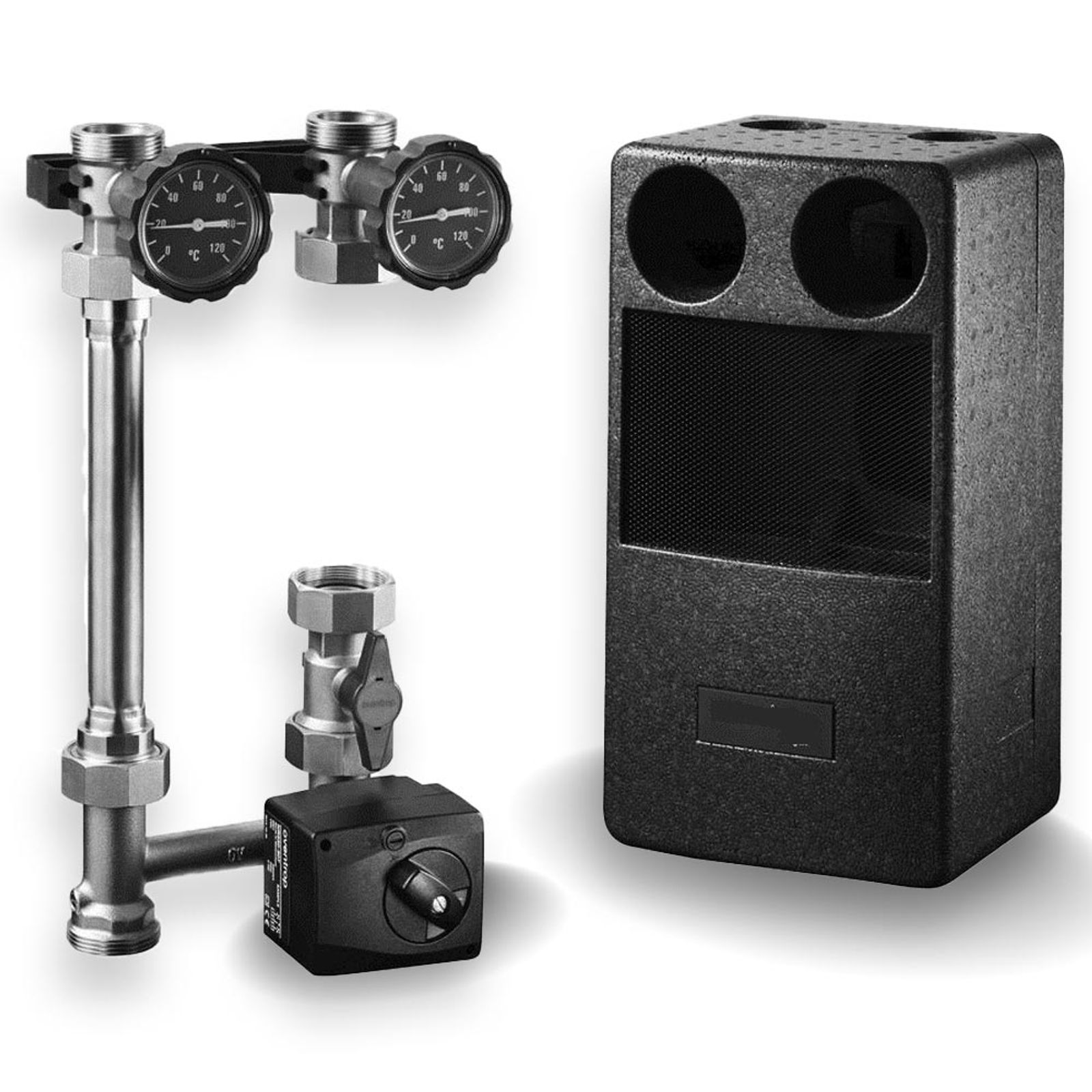 alpha innotec Pumpengruppe DN 25 mit Mischventil PHZM 2