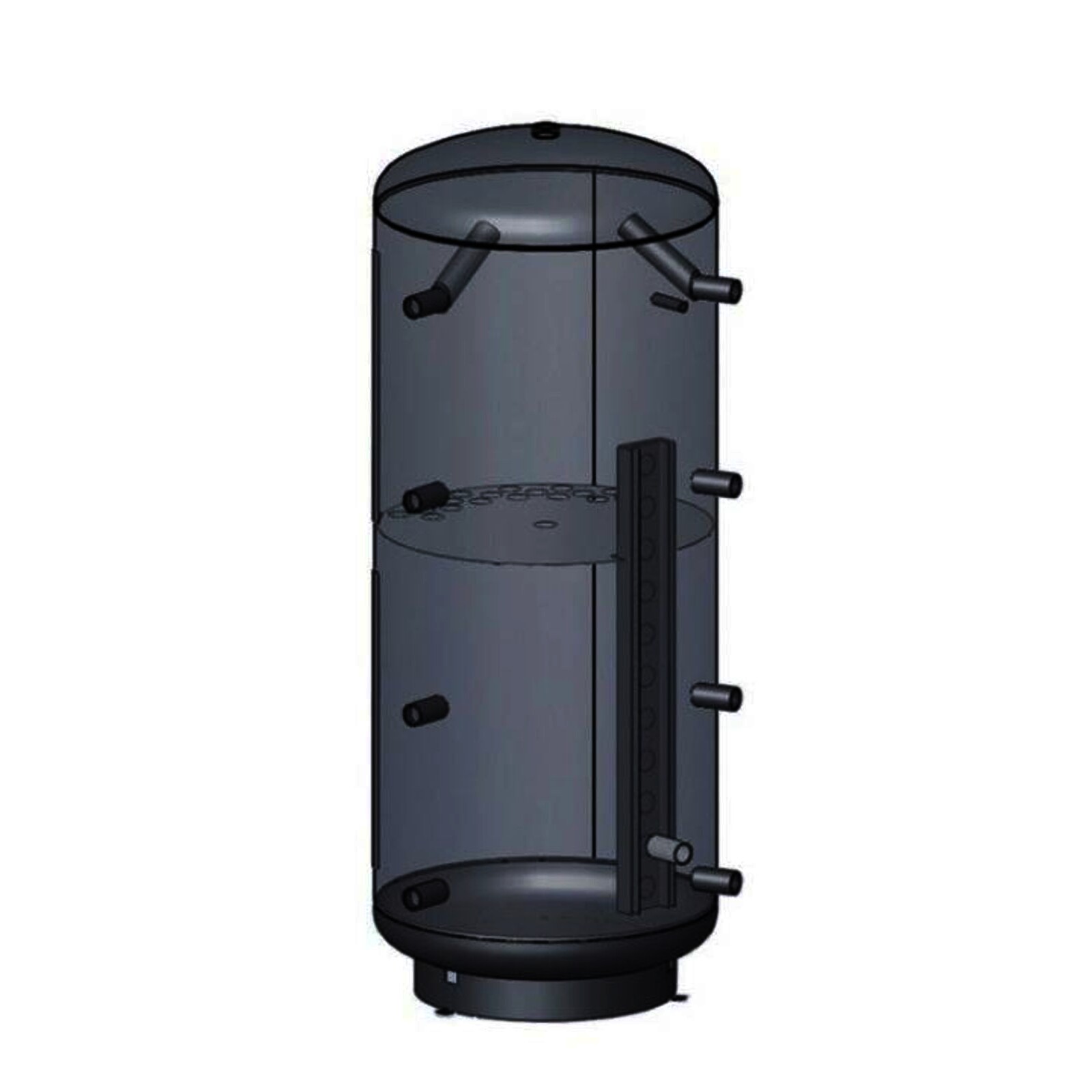 Schicht-Pufferspeicher PZ 1000 Liter mit 100 mm Isolierung