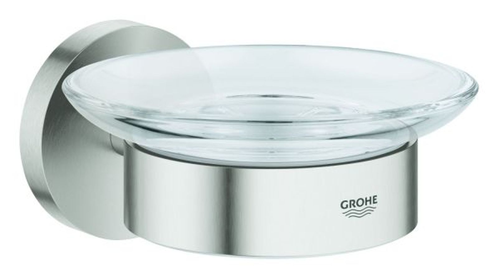 GROHE Seifenschale Essentials 40444 1 mit Halter supersteel